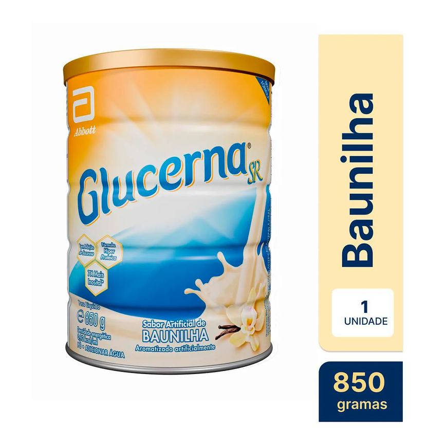 Suplemento Alimentar Glucerna SR Baunilha 850g