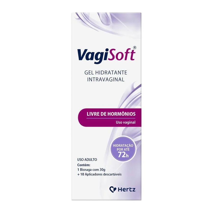 Vagisoft Gel Hidratante Intravaginal C/1 Bisnaga 30G - Hertz