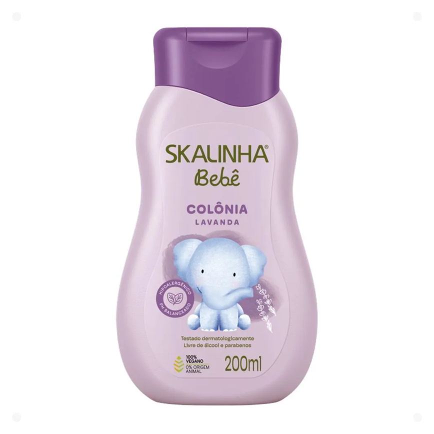 Colônia Skalinha Bebê Lavanda 200ml