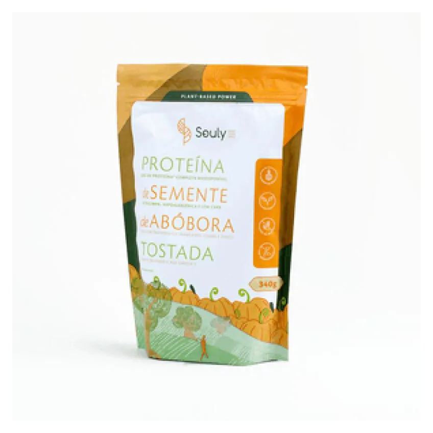 Proteína de Semente de Abóbora Tostada Souly 340g
