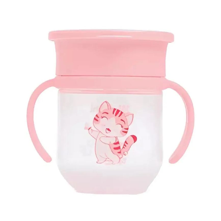 Copo de Treinamento 360º 200Ml +6M Rosa Petit Piá
