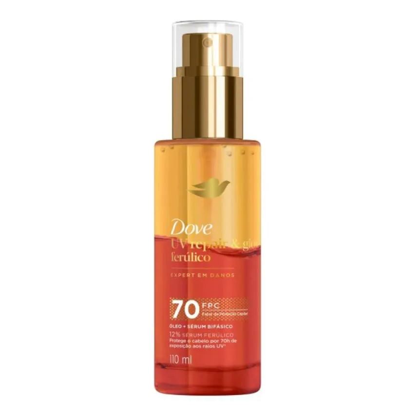 Dove Óleo Sérum Bifásico Uv Repair Glow Ferúlico 110Ml