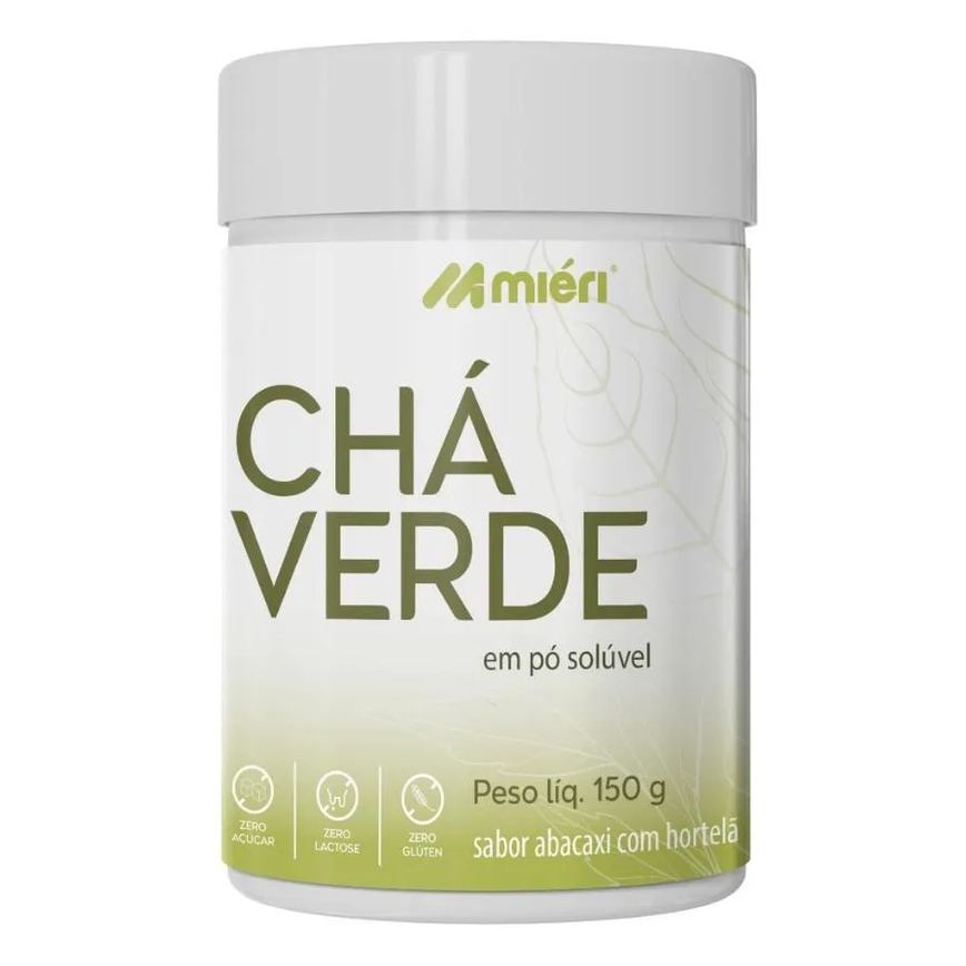 Chá Verde em Pó Solúvel 150G Extrato Seco