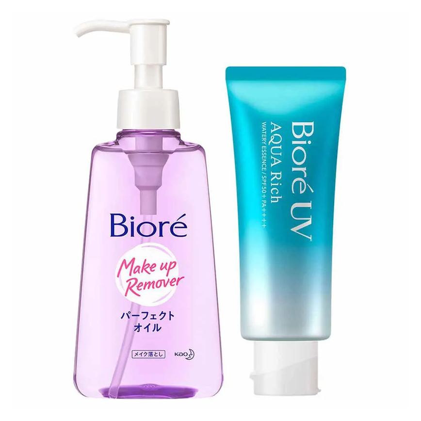 Bioré Kit - Protetor Solar + Óleo Demaquilante Facial