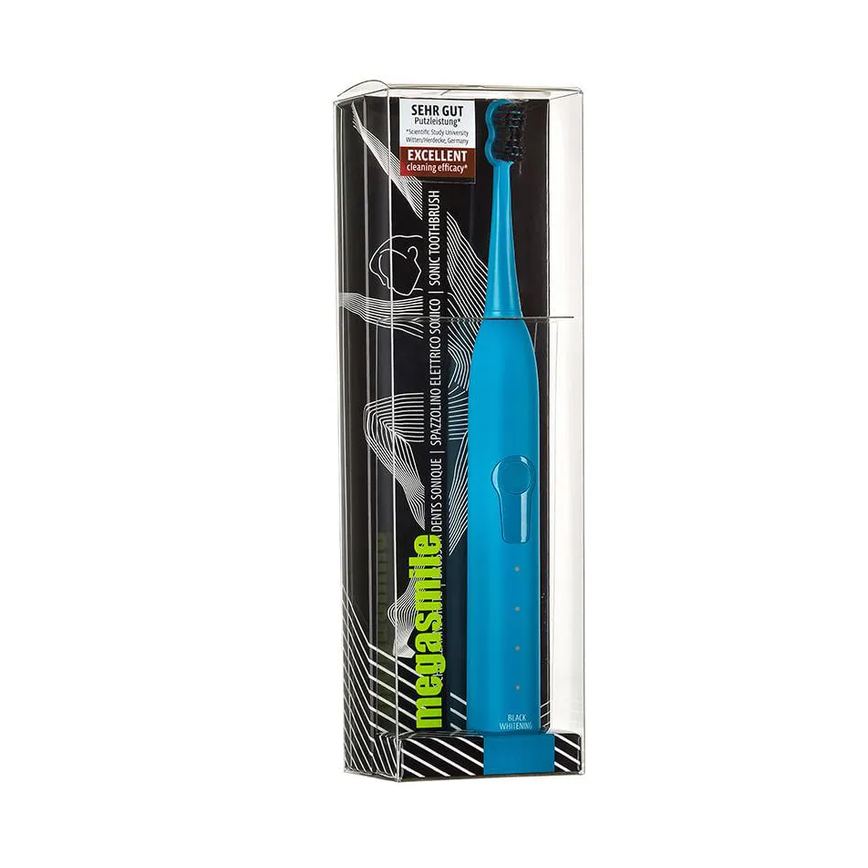 Escova de Dentes Megasmile - Sonic Black Whitening Ii Blue 1 UN