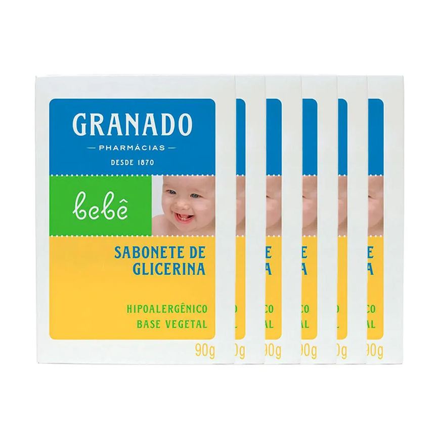 Granado Bebê Kit – 6 Sabonetes em Barra