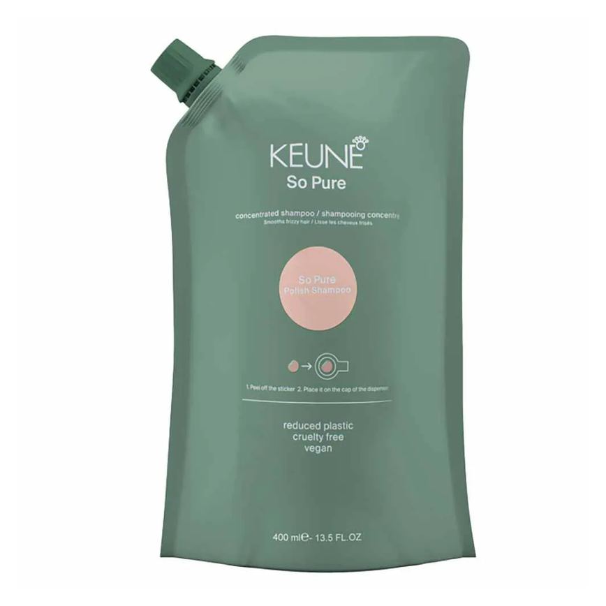Refil Keune So Pure Polish Shampoo 400ml