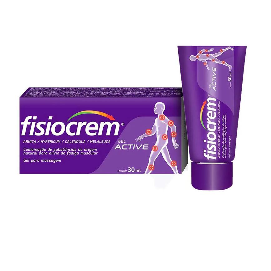 Gel de Massagem Fisiocrem Gel Active 30ml
