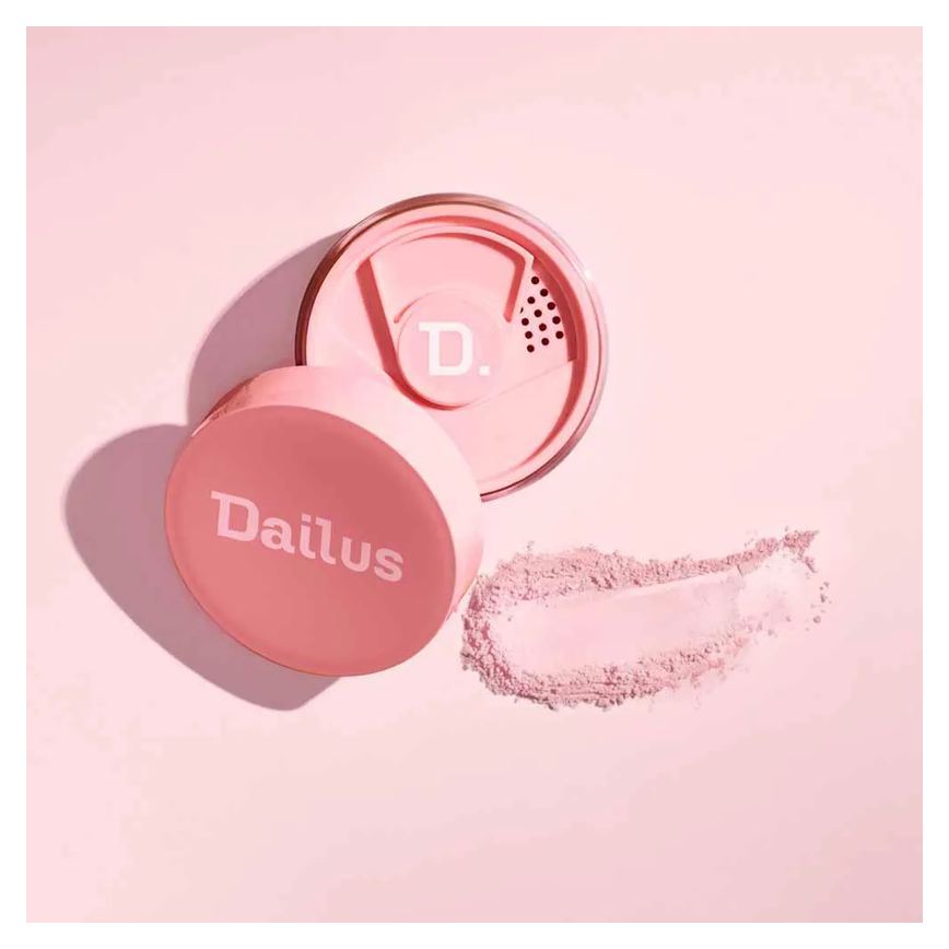 Pó Solto Facial Ultrafino Dailus Rosa