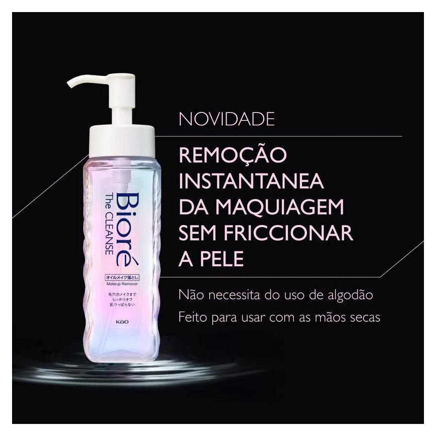 Demaquilante Facial Bioré The Cleanse 190ml