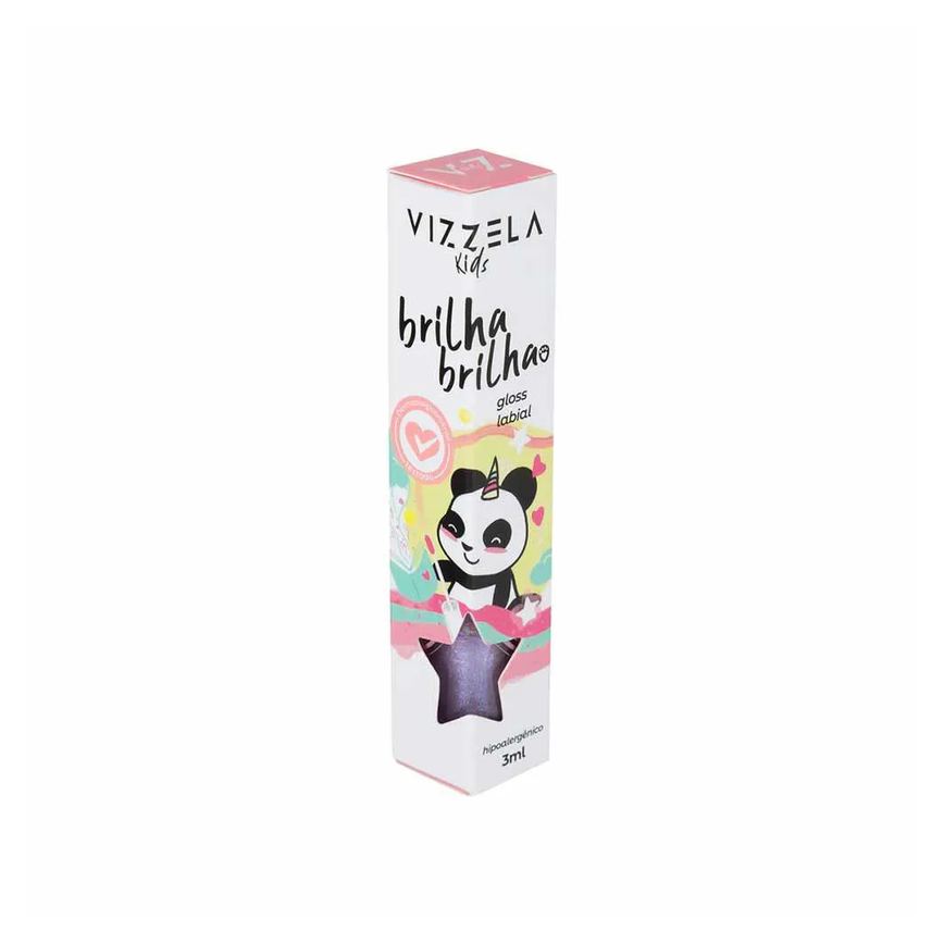 Gloss Infantil Vizzela - Brilha Brilha Aurora