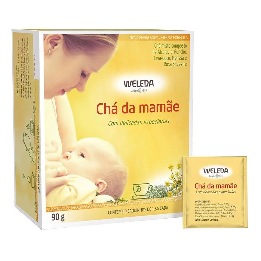 Chá para Amamentação Weleda Chá da Mamãe 60 UN