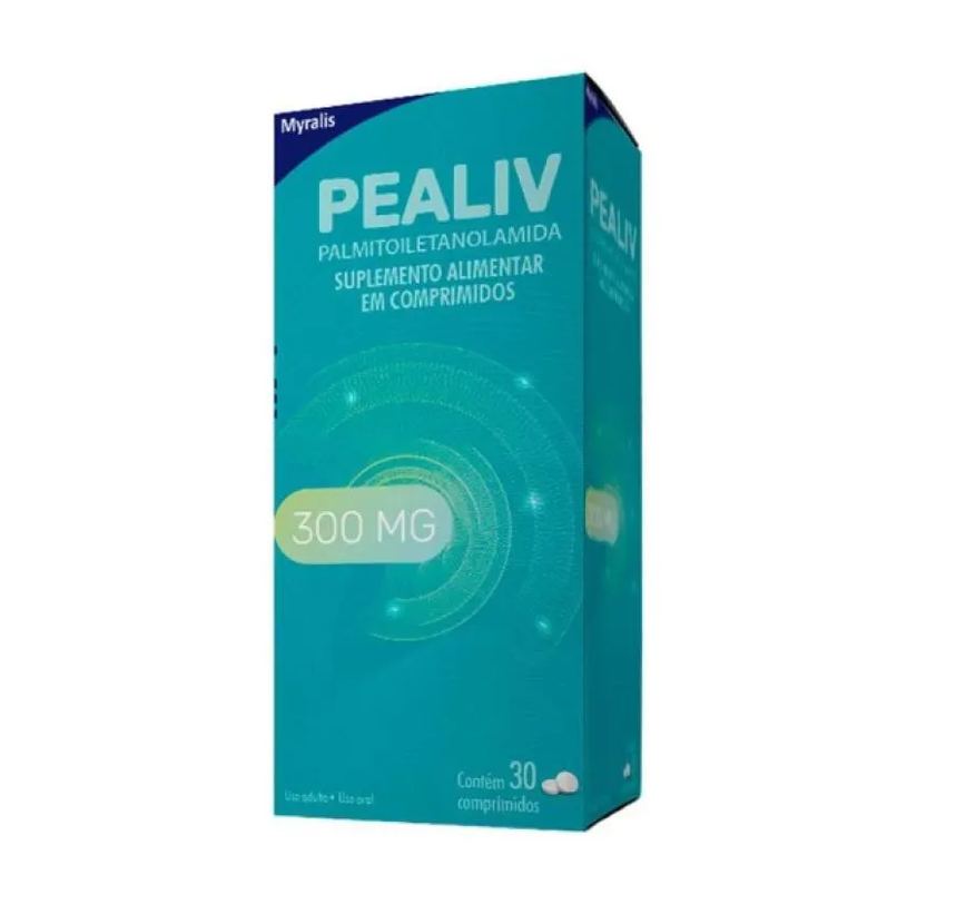 Pealiv 300Mg Suplemento Alimentar Myralis 30Cpr