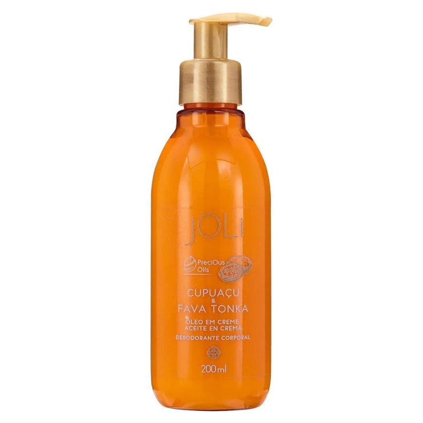 Óleo em Creme Joli Cupuaçu e Fava Tonka 200Ml