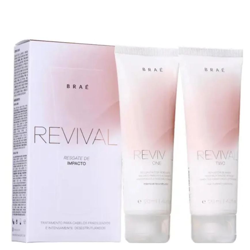 Brae - Revival - Kit Resgate de Impacto - 2 Passos (2X120Ml)