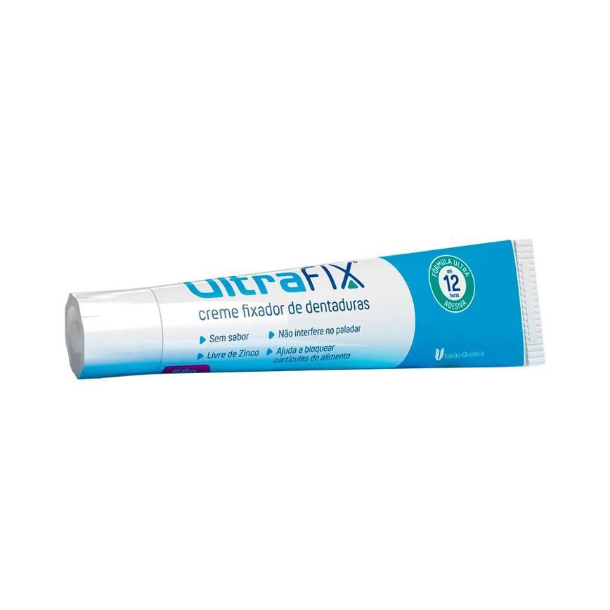 Creme Fixador de Dentadura UltraFix Sem Sabor 68g