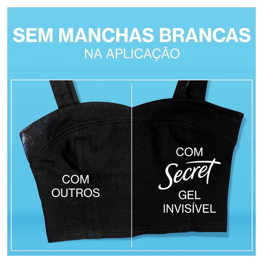 Desodorante Twist Stick em Gel Secret pH Balanceado Lavander 48h 45g