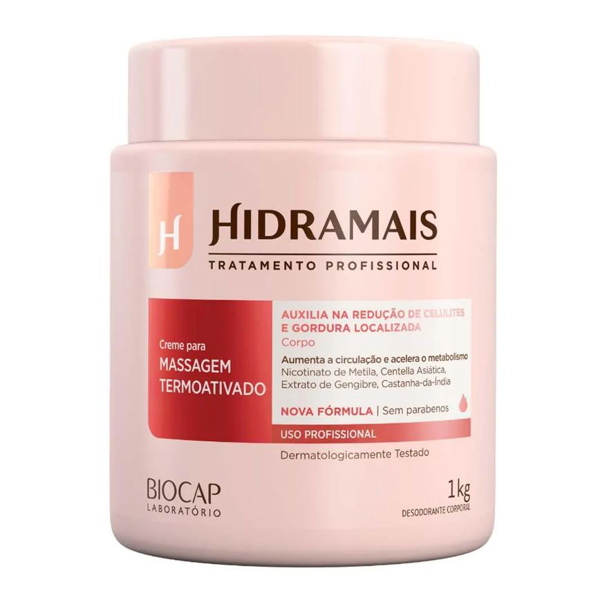 Creme Termoativo Lipotérmico Hidramais 1KG