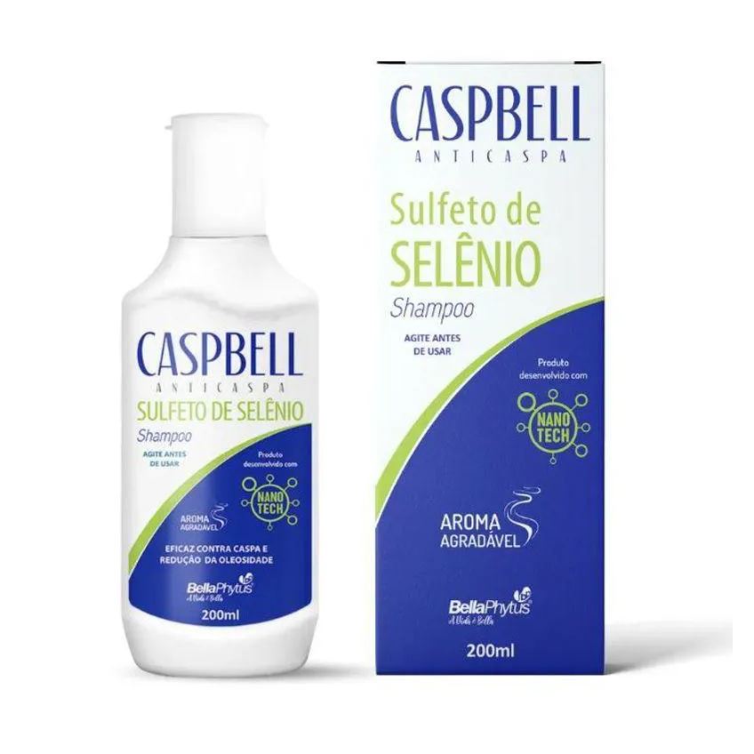 Caspbell Shampoo Sulfeto de Selênio 200Ml - Bellaphytus