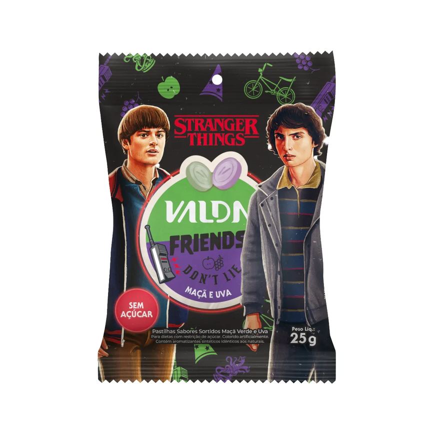 Pastilha Valda Stranger Things Waffle 50g