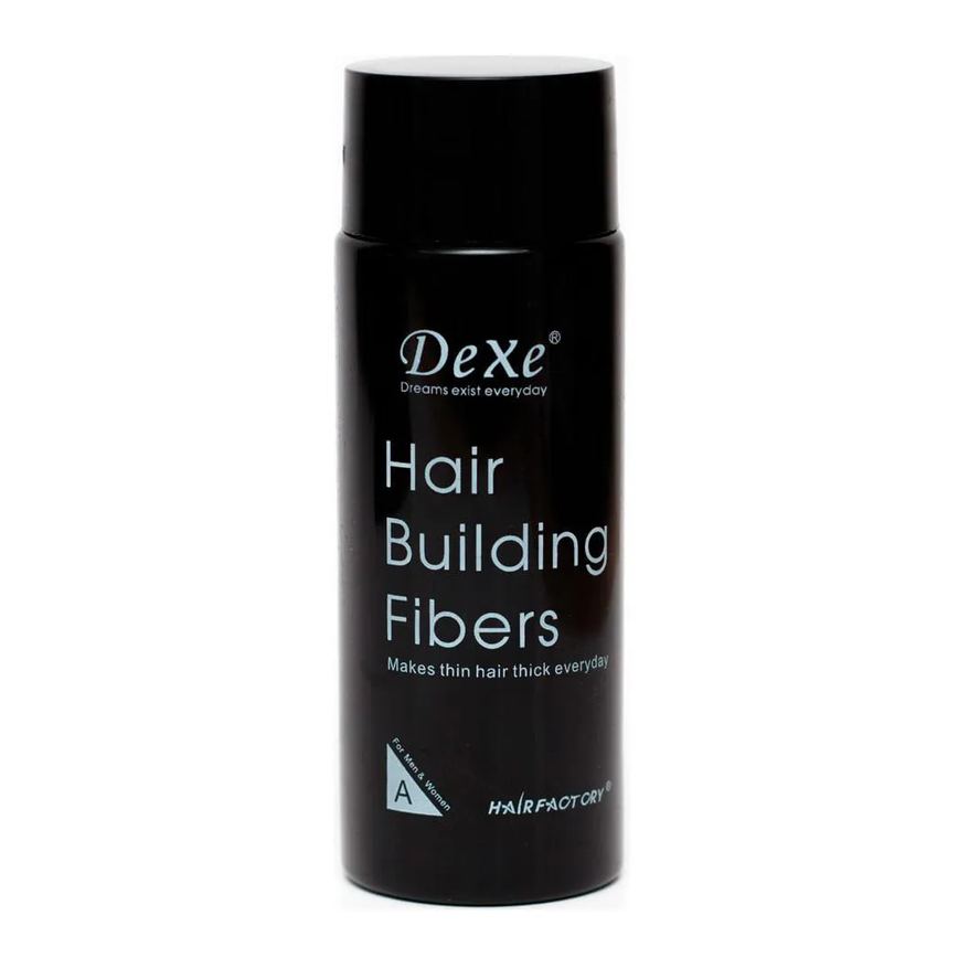 Dexe Fibers Disfarce para Calvície Castanho Escuro