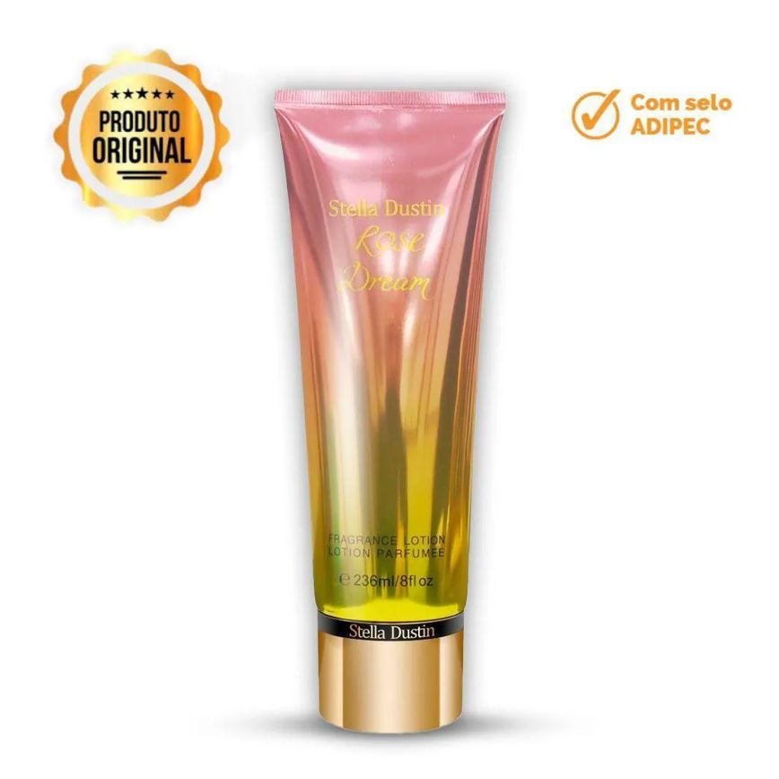 Creme Rose Dream Lotion Parfumee Stella Dustin 236Ml