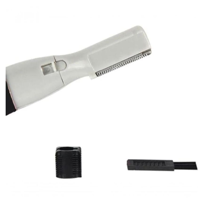 Mini Aparador Elétrico Sobrancelhas Barba Caneta Depiladora Caneta Preta