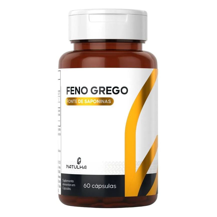 Extrato de Feno Grego 60 Capsulas - Natulha