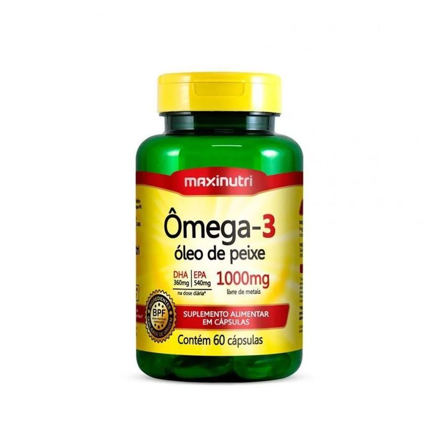 Ômega 3 1000Mg (60 Caps) - Padrão: Único