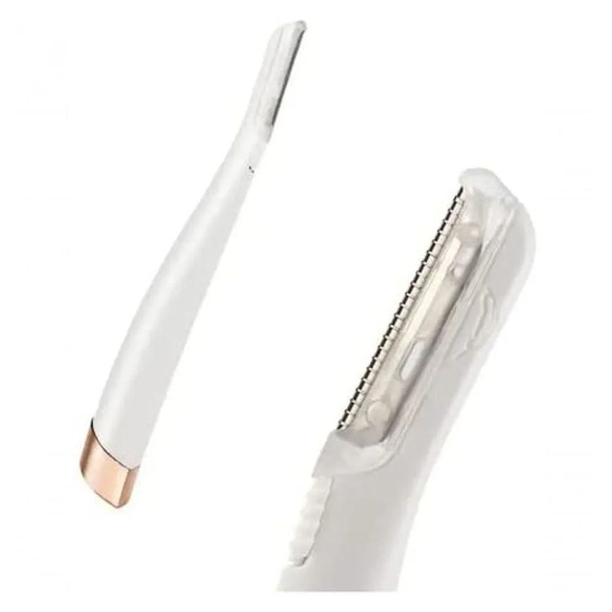 Removedor Depilador Pelos Faciais Esfoliante Led Branco Navalha