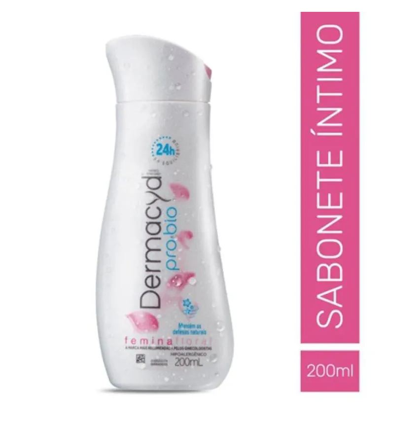 Dermacyd Femina Floral Sabonete Intimo 200Ml