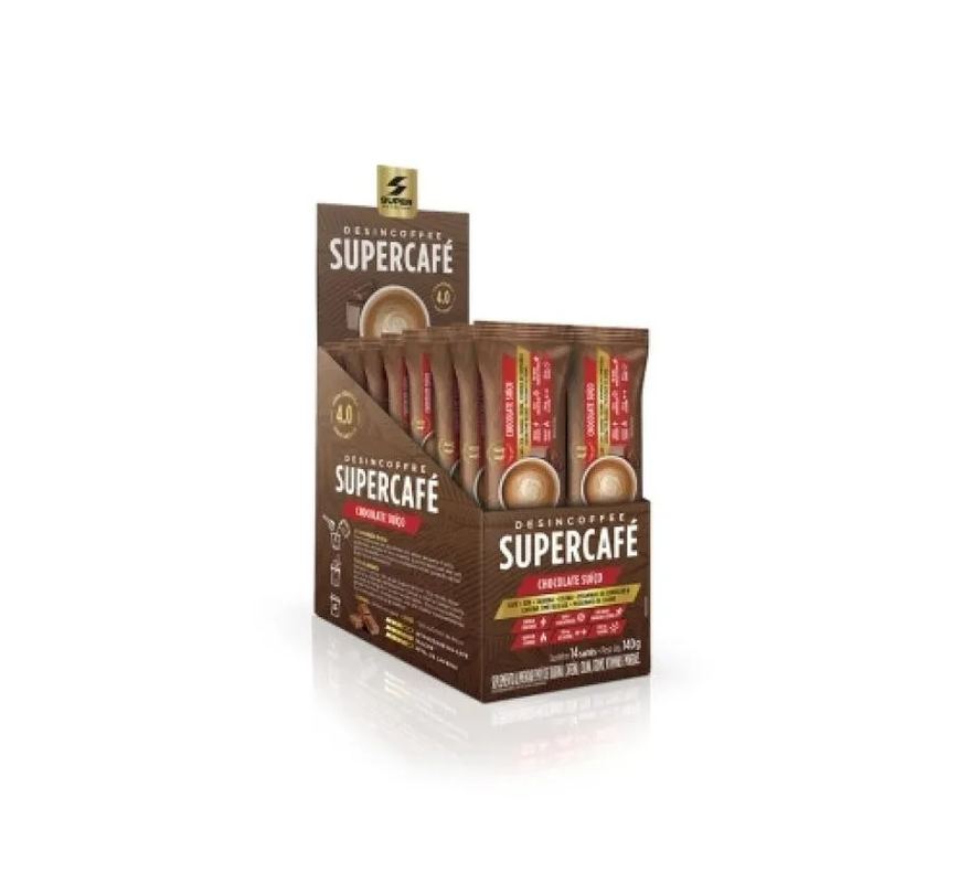 Stick Supercafe Display 140G (14 Unid 10G) - Sabor: Chocolate Suiço