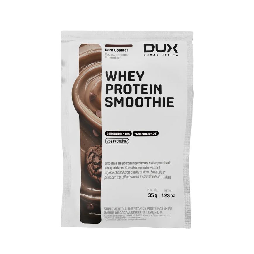 Whey Protein Dux Smoothie Dark Cookies Sachê 35g