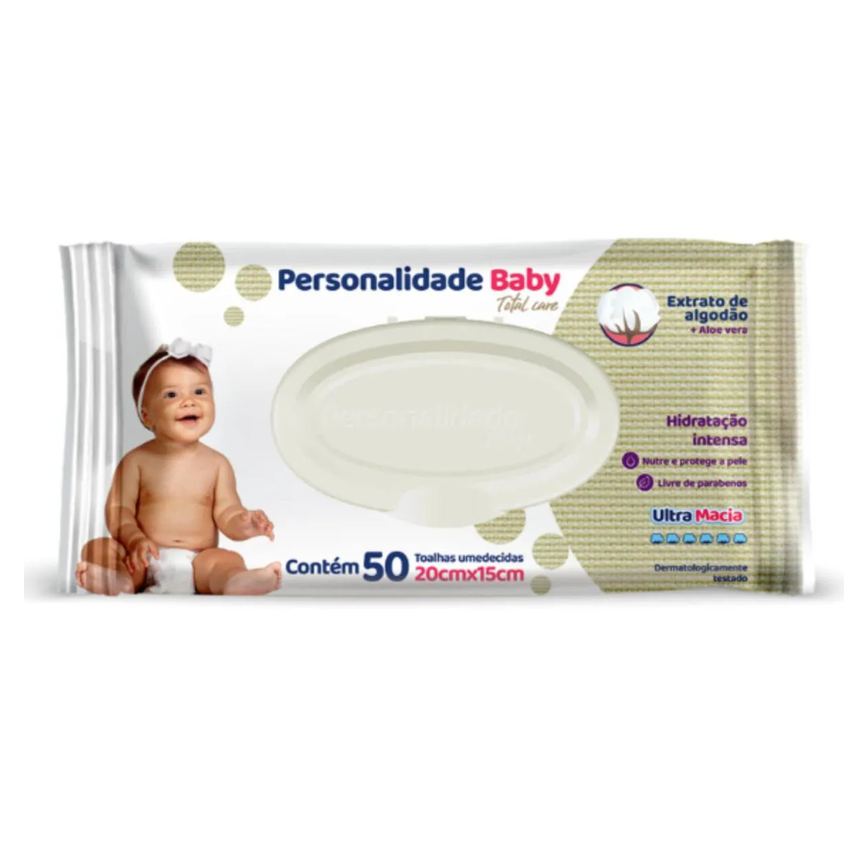 Lenço Umedecido Total Care C50 - Personalidade Baby