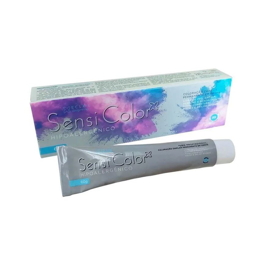 Tintura Hipoalergênica Alergoshop Cor 8.1 Louro Claro Acinzentado 60G