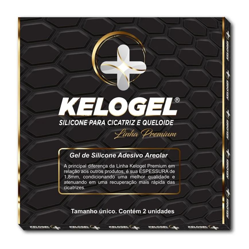 Lamina de Silicone Areolar 8Cmx8Cm Esp.1.8Mm Premium Kelogel