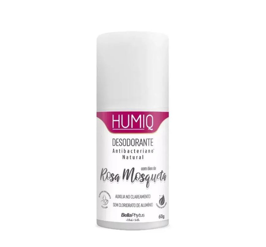 Desodorante Natural Óleo Rosa Mosqueta Bellaphytus 60G