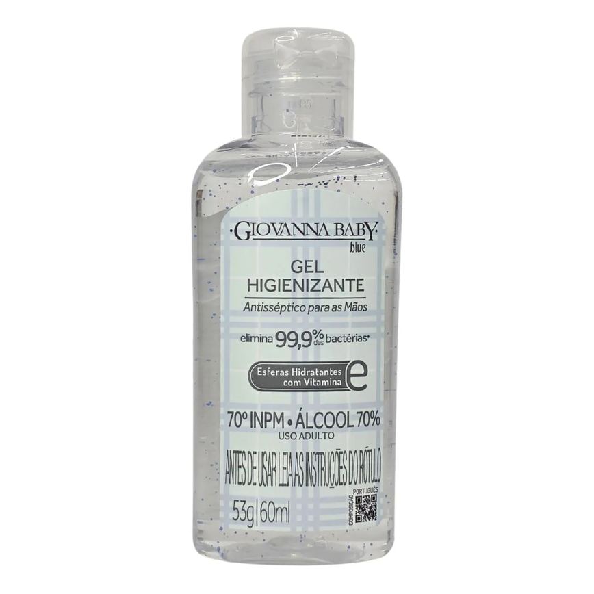 Gel Higienizante Antisséptico para Mãos Blue Giovanna Baby 53G / 60Ml