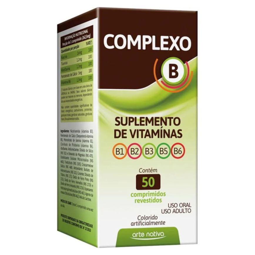 Complexo B C/50 comprimidos - Arte Nativa