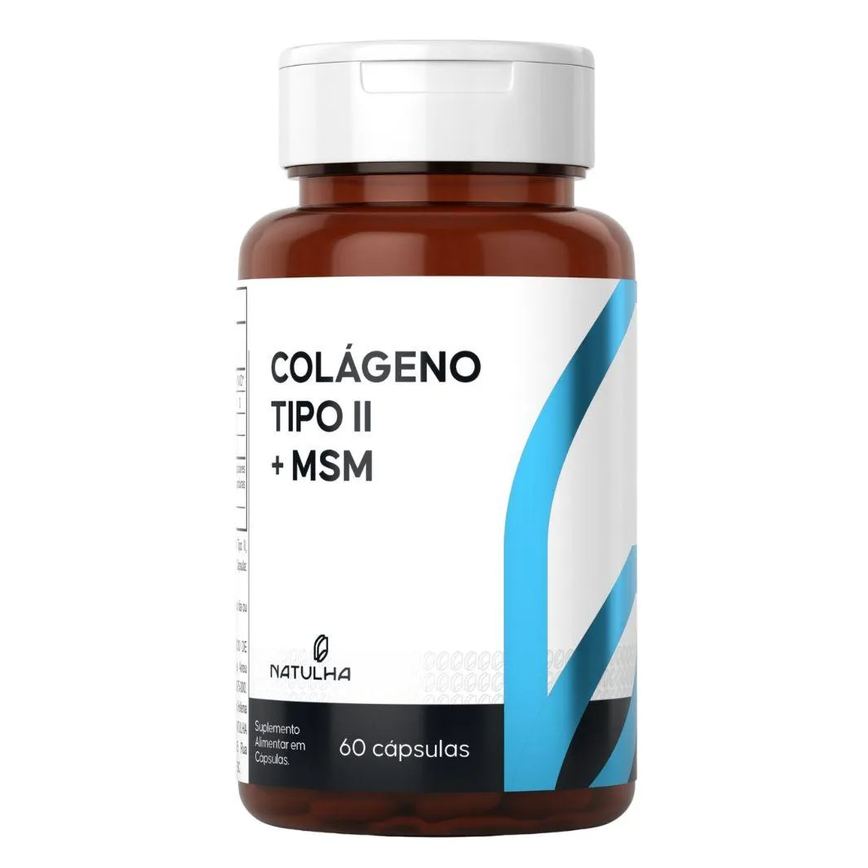 Colágeno Tipo 2 + Msm 60 Capsulas - Natulha.