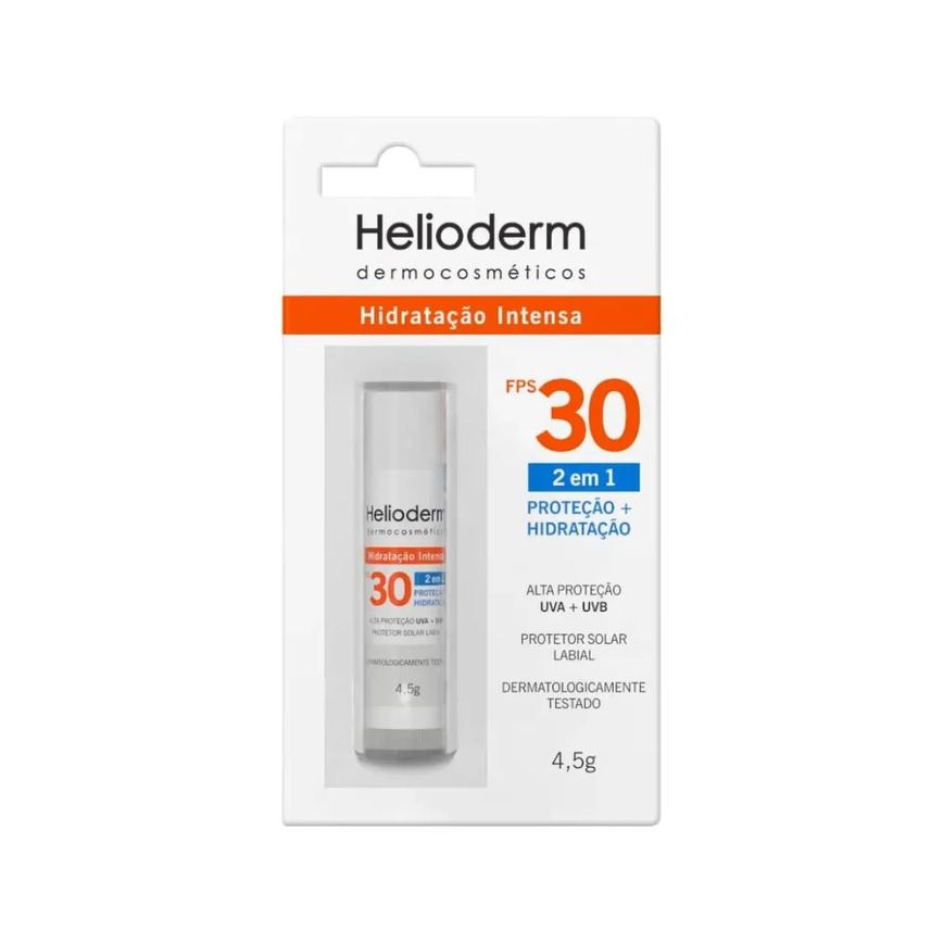 Protetor Solar Labial Helioderm Fps30 - 4,5G