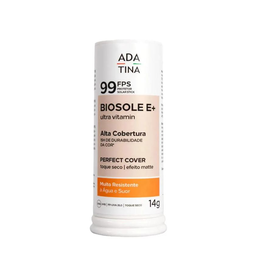 Protetor Solar Stick 12Hs Alta Cobertura Biosole - Ultra Vitamin Fps 99 Cor Miele - 14G
