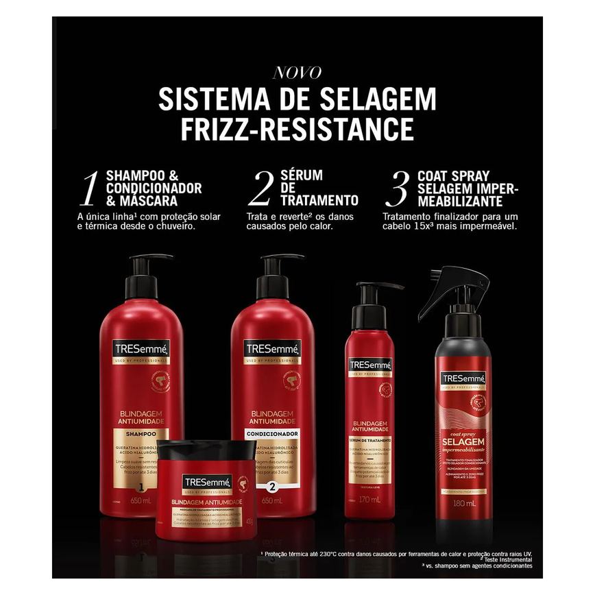 Spray Finalizador TRESemmé Coat Selagem Impermeabilizante 180ml