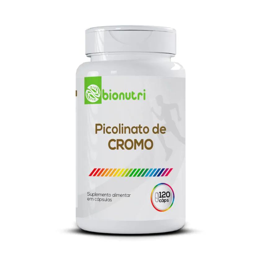 Picolinato de Cromo 160Mg 120 Capsulas - Bionutri