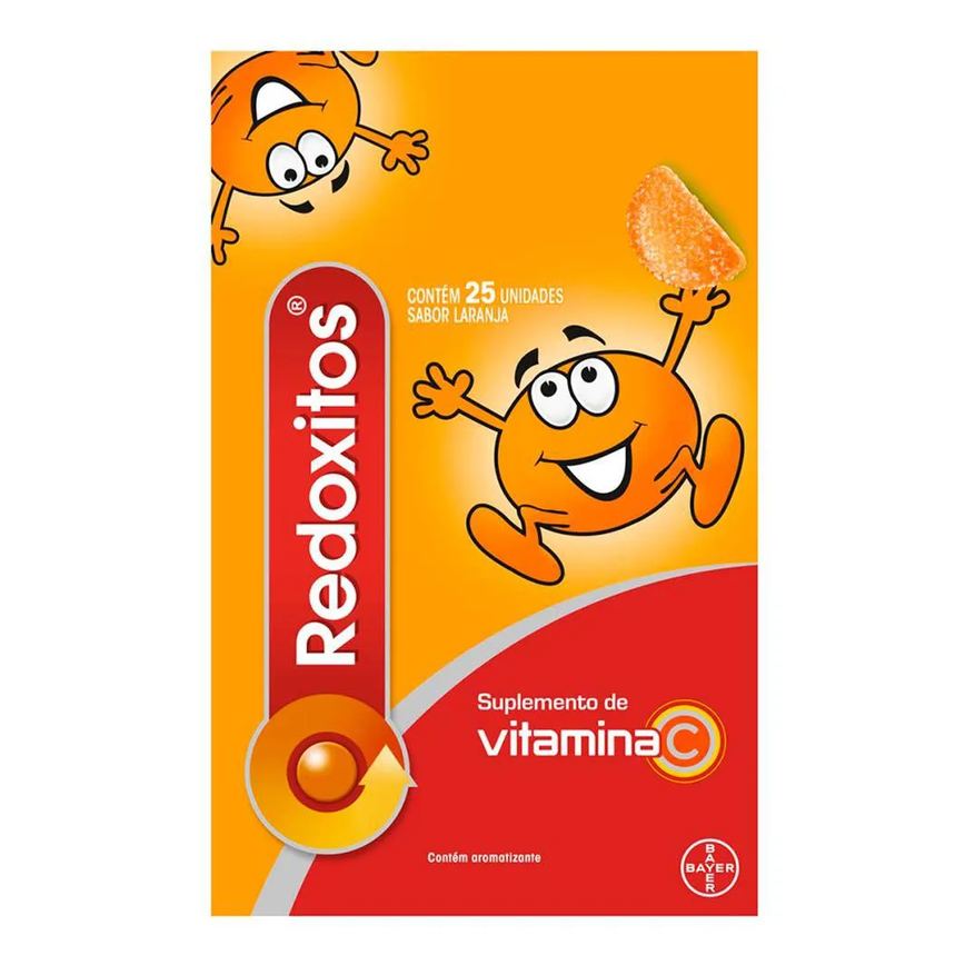Suplemento Alimentar de Vitamina C Redoxitos– Laranja 25un