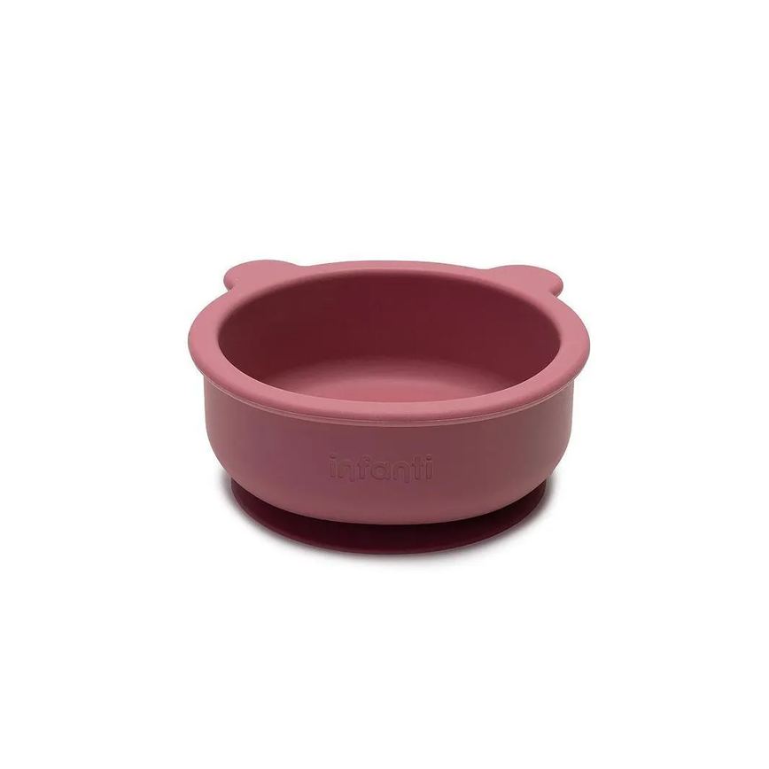 Bowl de Silicone Piccolo Ursinho Rosa - Infanti