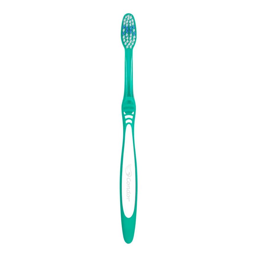 Escova Dental Média Condor Agile Cabeça M Verde