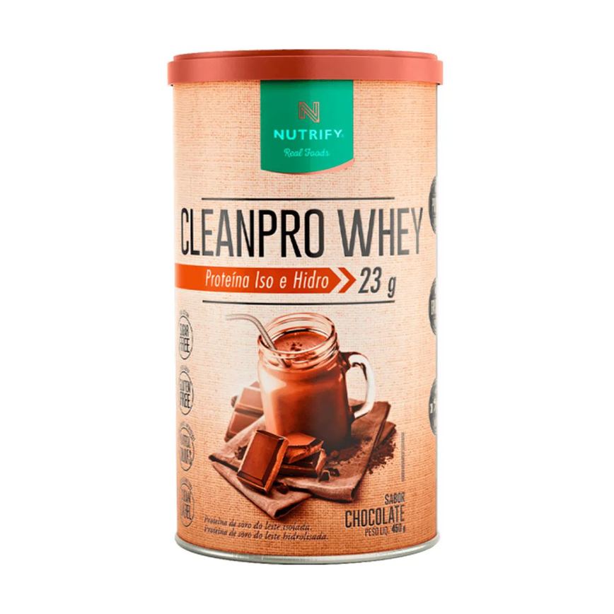 Cleanpro Whey Chocolate 450G - Nutrify