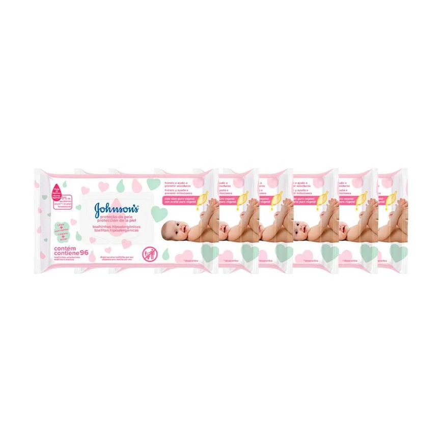 Johnson’s Baby Extra Cuidado Kit – Toalhas Umedecidas
