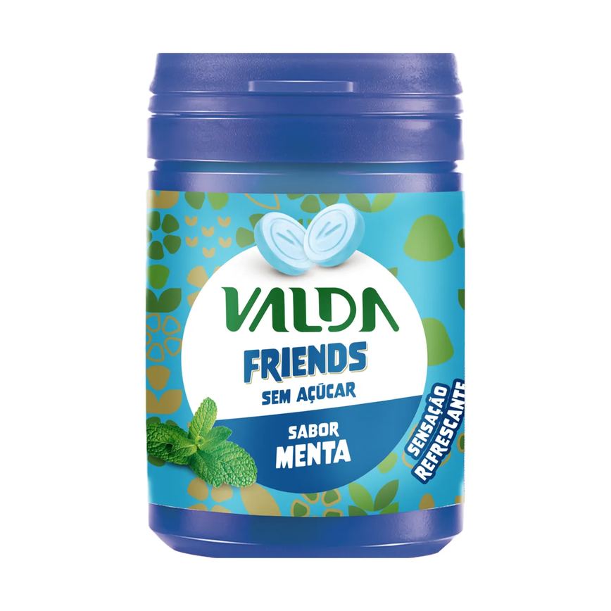 Pastilha Valda Extra Forte Sem Açúcar Lata 50g